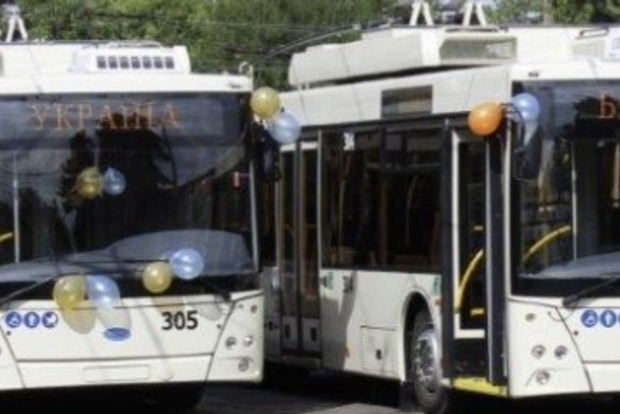Укргазбанк профинансировал закупку новых троллейбусов для жителей Бахмута