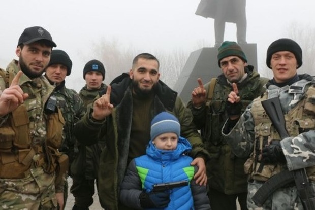 На Донбасі знову помічені найманці з Чечні