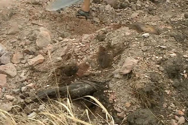 ﻿У Донецькій області знайдено поховання тіл загиблих під час бойових дій у 2014 році