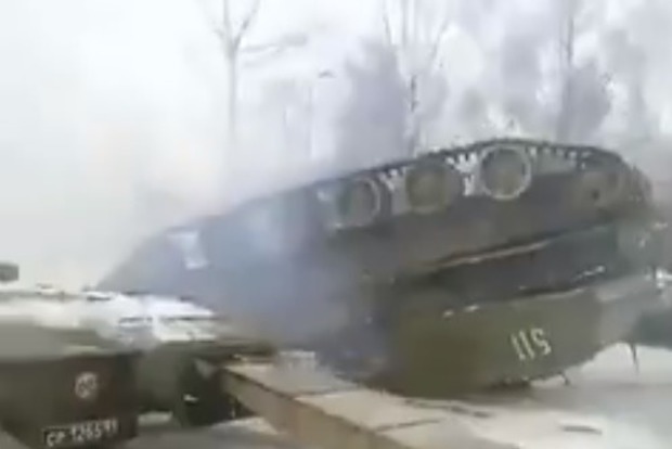 Боевики «ДНР» в ходе учений уничтожили 2 своих танка