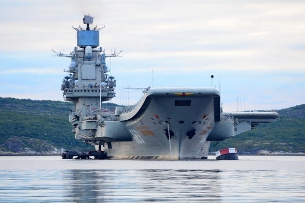Росія готується відправити в Середземне море авіаносець