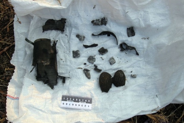 ﻿На Донеччині правоохоронці знешкодили арсенал вибухівки