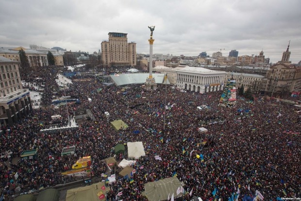 Только половина украинцев считает Евромайдан «революцией»
