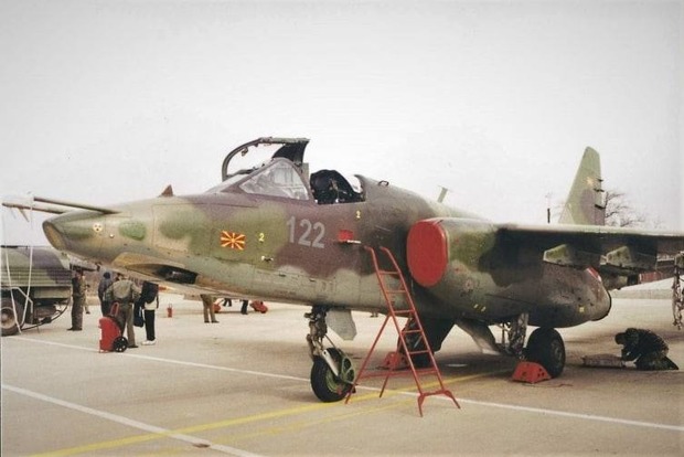 Северная Македония передала Украине четыре штурмовика Су-25.