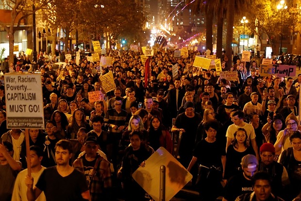 Около 200 человек были задержаны в США во время акция протеста