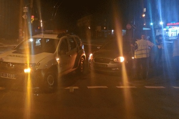 У Сєверодонецьку п'яний водій протаранив поліцейське авто