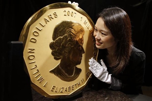 В Берлине из музея похитили золотую монету весом 100 кг