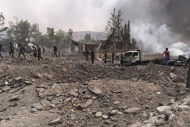 СМИ: В Сирии возле полевого штаба бойцов сирийской оппозиции прогремел взрыв: 35 погибших 