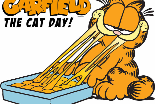 19 июня день кота Гарфилда, с чем всех и поздравляем!