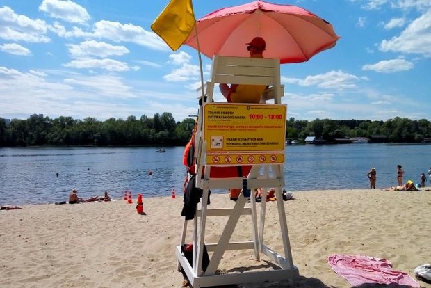 Еще на шести пляжах Киева разрешили купаться