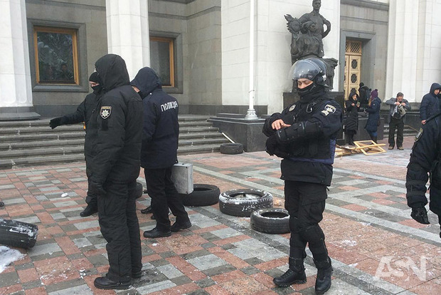 Саакашвили заявил, что не причастен к протестам под Радой