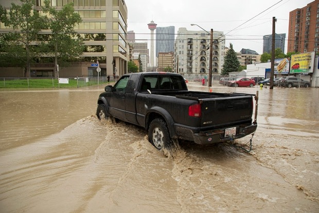 Из-за сильного наводнения в Канаде ввели чрезвычайное положение‍
