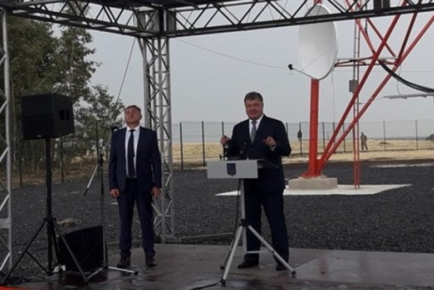 Президент открыл антипропагандистскую телебашню на Луганщине‍