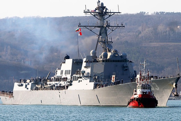 Корабль ФСБ РФ обнаружили в Черном море