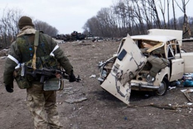 Російський бойовик скоїв «п'яне» ДТП на Донбасі