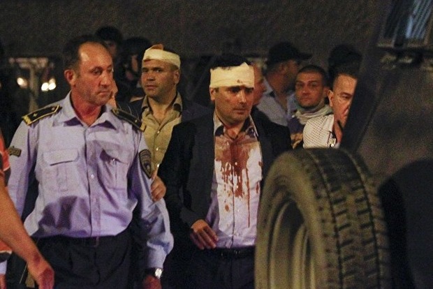 Появилось видео кровавого захвата парламента Македонии  
