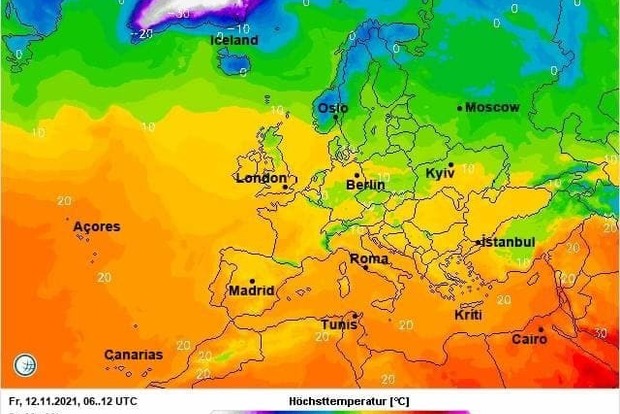 Завтра в Україні трохи потеплішає
