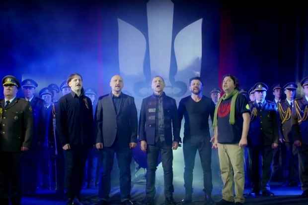 Марш Новой Армии презентовали украинские музыканты нашим воинам на Донбассе