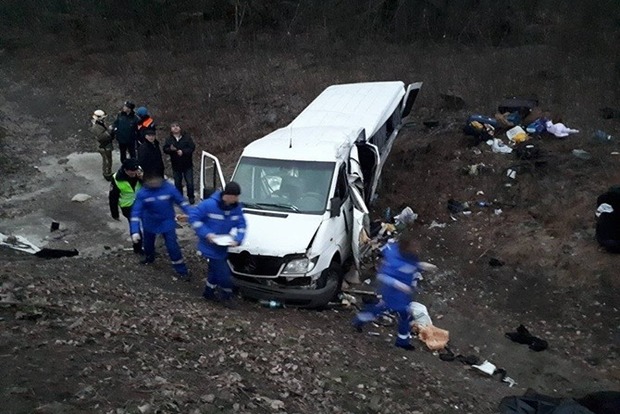Автобус с украинцами попал в смертельное ДТП в России