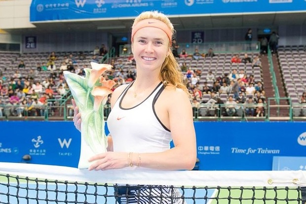 Свитолина выиграла турнир Taiwan Open