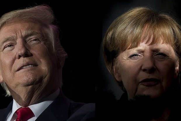 Меркель и Трамп перенесли первую встречу из-за непогоды