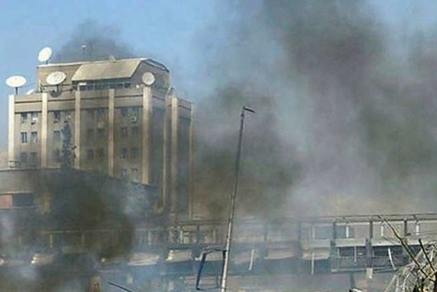 Російське посольство в Сирії потрапило під обстріл