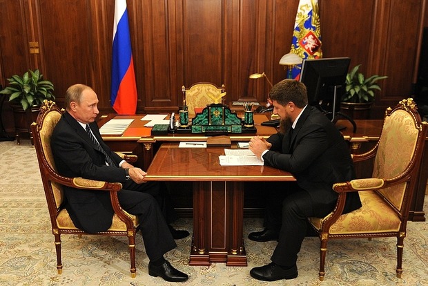 Путін і Кадиров зустрілися в Кремлі пізно увечері 25 серпня