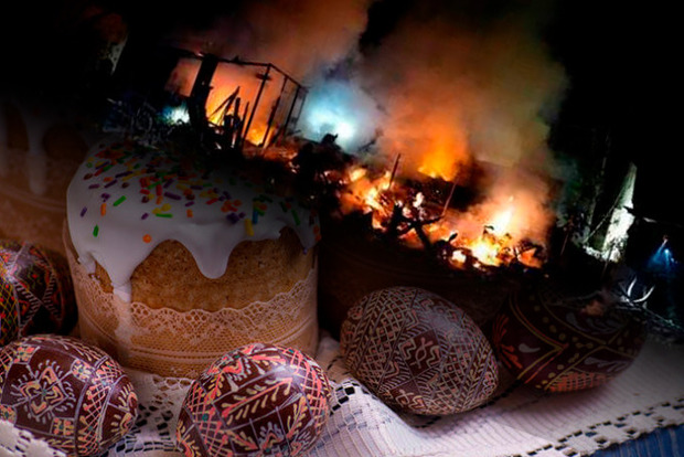 Атака окупантів у Великдень. Пожежі у Харкові та Дніпрі