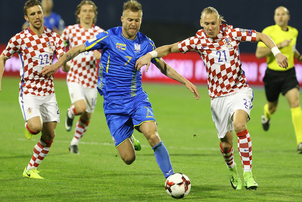 Во время матча Украина-Хорватия скончался 40-летний мужчина