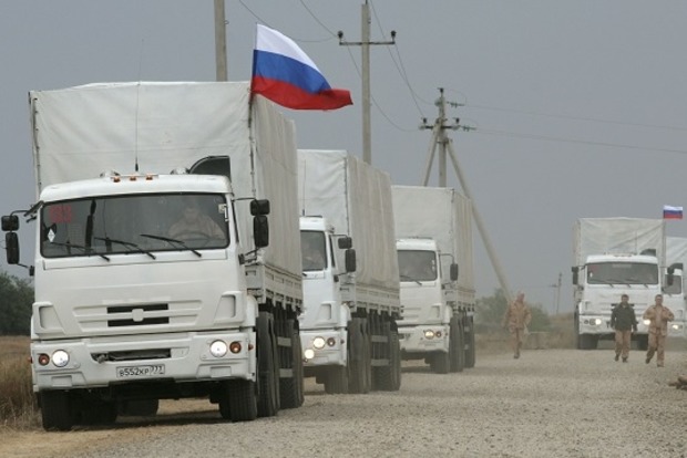 Российский «гумконвой» прибыл на украинско-российскую границу