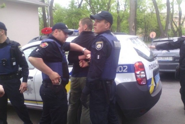 Полиция Одессы задержала 14 человек за нарушение правопорядка