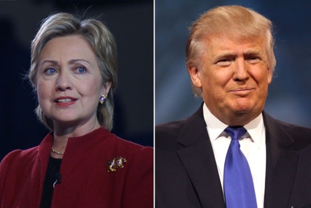 Президентская гонка в США: Клинтон обходит Трампа