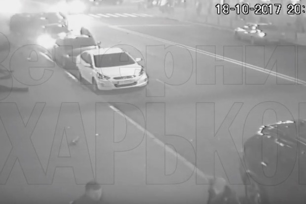 Опубликовано новое видео кровавой трагедии в Харькове