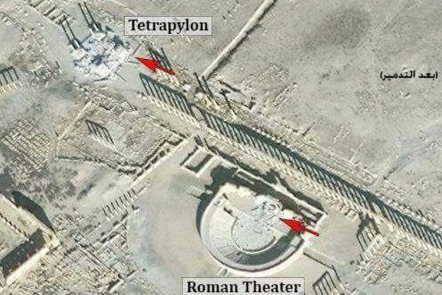 Боевики ИГИЛ разрушили часть древнего амфитеатра в Пальмире - СМИ