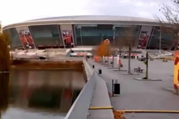 У мережі з'явилося свіже відео стадіону «Донбас Арена»