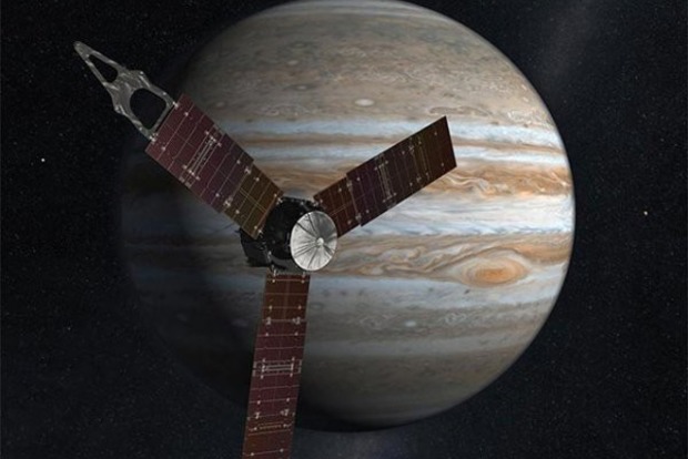 Космический аппарат Juno пересек гравитационную границу между Юпитером и Солнцем