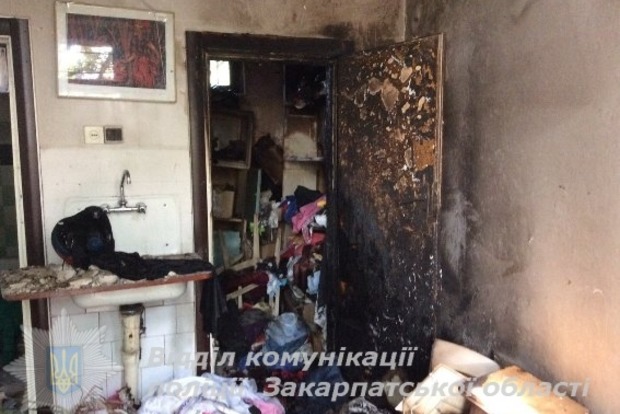 В жилом доме в Мукачево прогремел взрыв (фото)