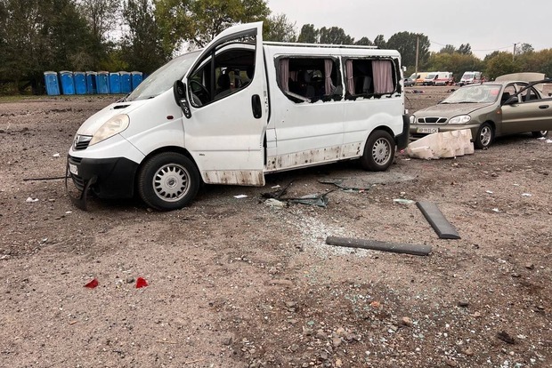 Російські вбивці розстріляли колону автомобілів у Запоріжжі. Десятки жертв