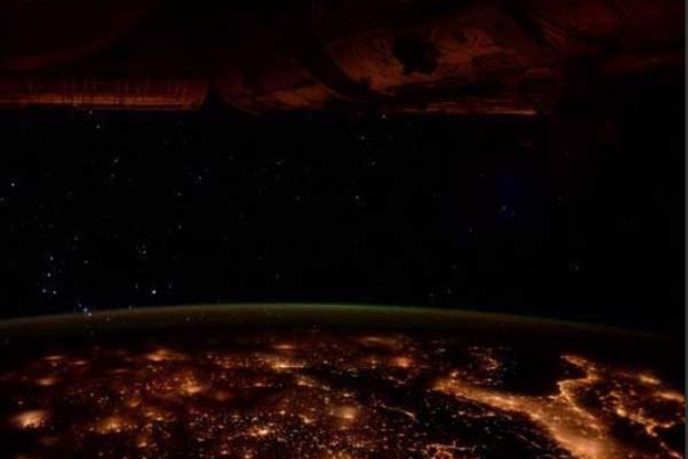 Астронавт NASA зробив вражаюче фото нічної Європи