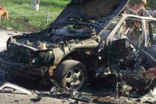 В Киеве взорвался автомобиль, пострадал мужчина