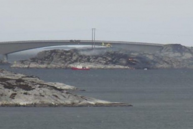 В Норвегии разбился вертолет с не менее 13 пассажирами