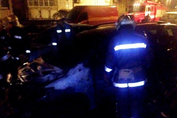 У Чорноморську Одеської області згоріло три авто