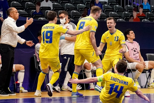 Сборная Украины по футзалу вышла в полуфинал Чемпионата Европы
