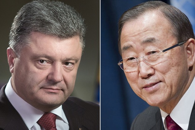 Порошенко призывает ООН усилить давление на Россию