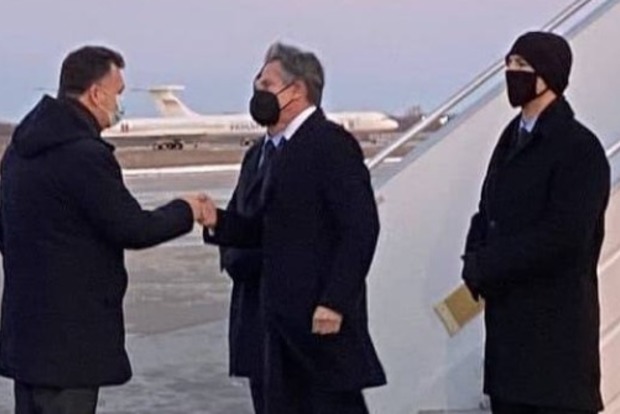 Госсекретарь США Энтони Блинкен прилетел в Киеве