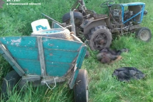 Трактор придавил мужчину в Ровенской области