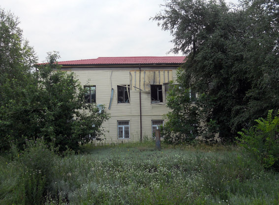 В Полтавській області з гранатомета розстріляли будівлю податкової