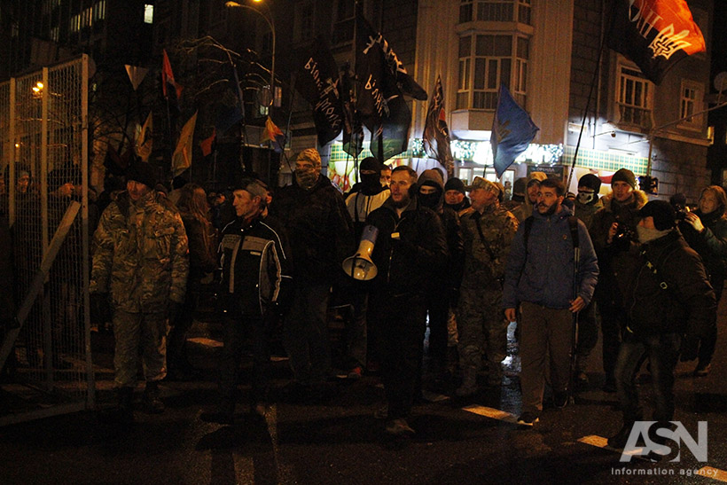 Марш ОУН в центре Киева