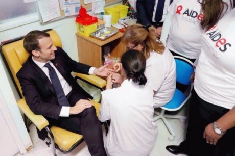 Еммануель Макрон, президент, Франція, ВІЛ, СНІД, хвороба, лікарня, Бріжит Макрон, дружина, аналізи, кров