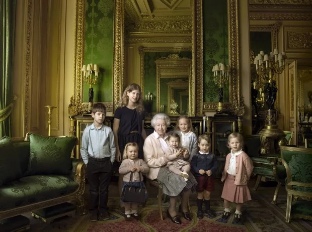 принцеса Шарлотта, Єлизавета, внуки, внучка, принц Джордж